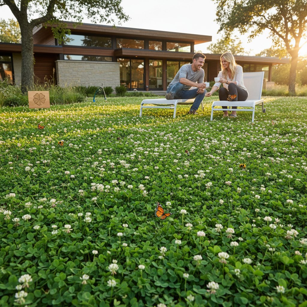 Low-Maintenance Clover Lawns for Year-Round Green | intepragardens.com ...